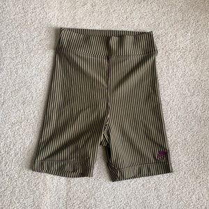 Nike Biker Striped Shorts M